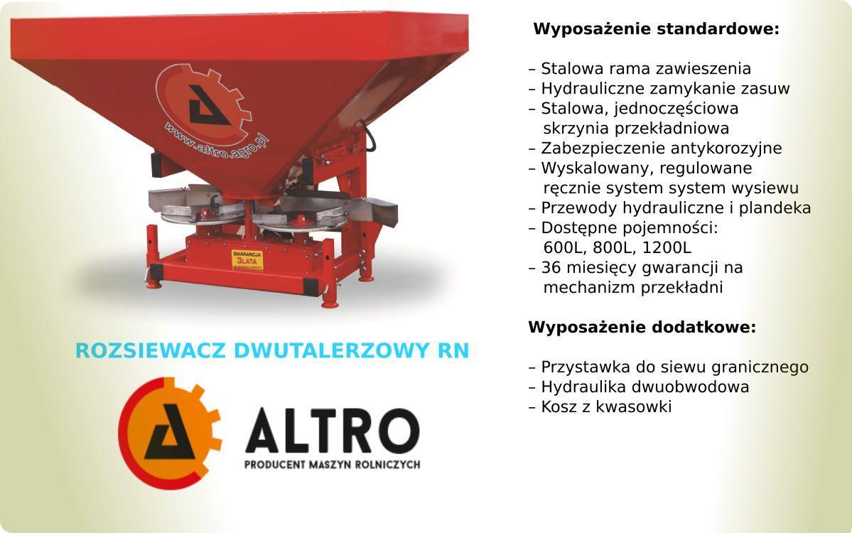 Rozsiewacz dwutalerzowy rn