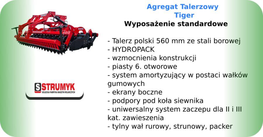 Agregat talerzowy Tiger