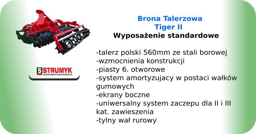 Brona talerzowa tiger II